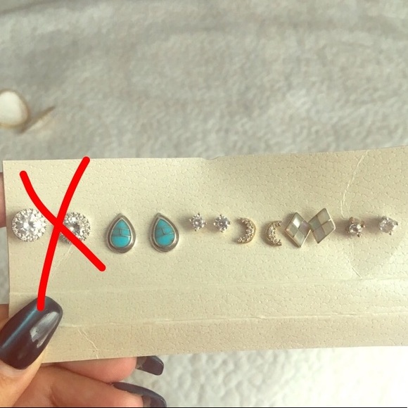 Free People Jewelry - Boho stud earring bundle Free People Jewelry - Boho stud earring bundle